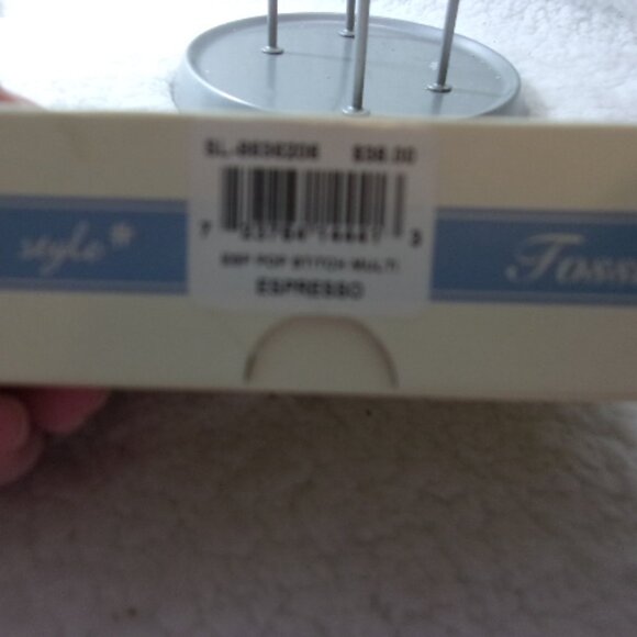 E-152 NIB FOSSIL WOMENS ESP POP STITCH TRIFOLD WALLET - Picture 11 of 12